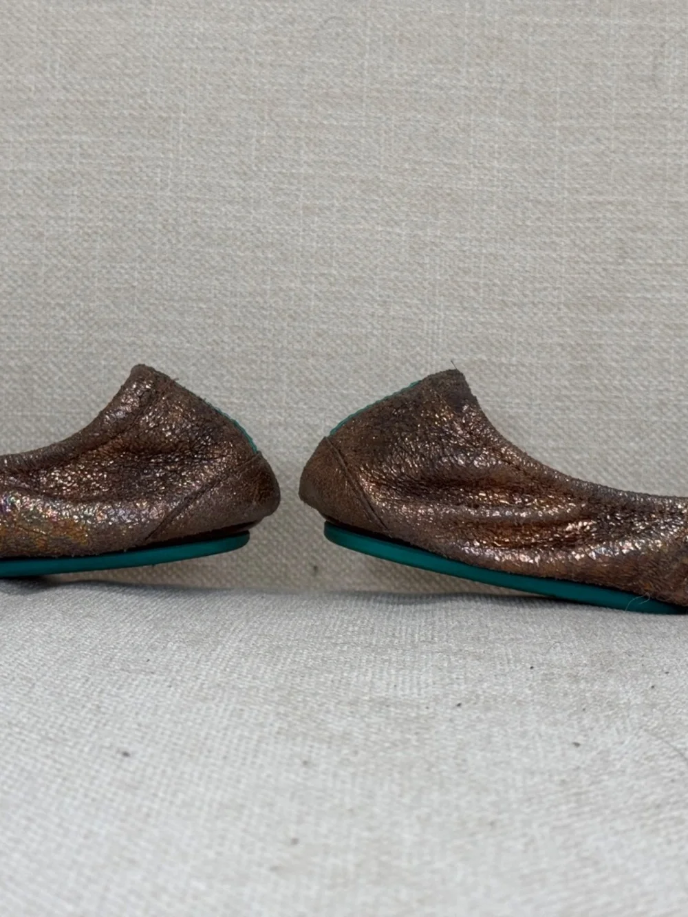 Wild Copper Tieks Size 8 Ballet Flats